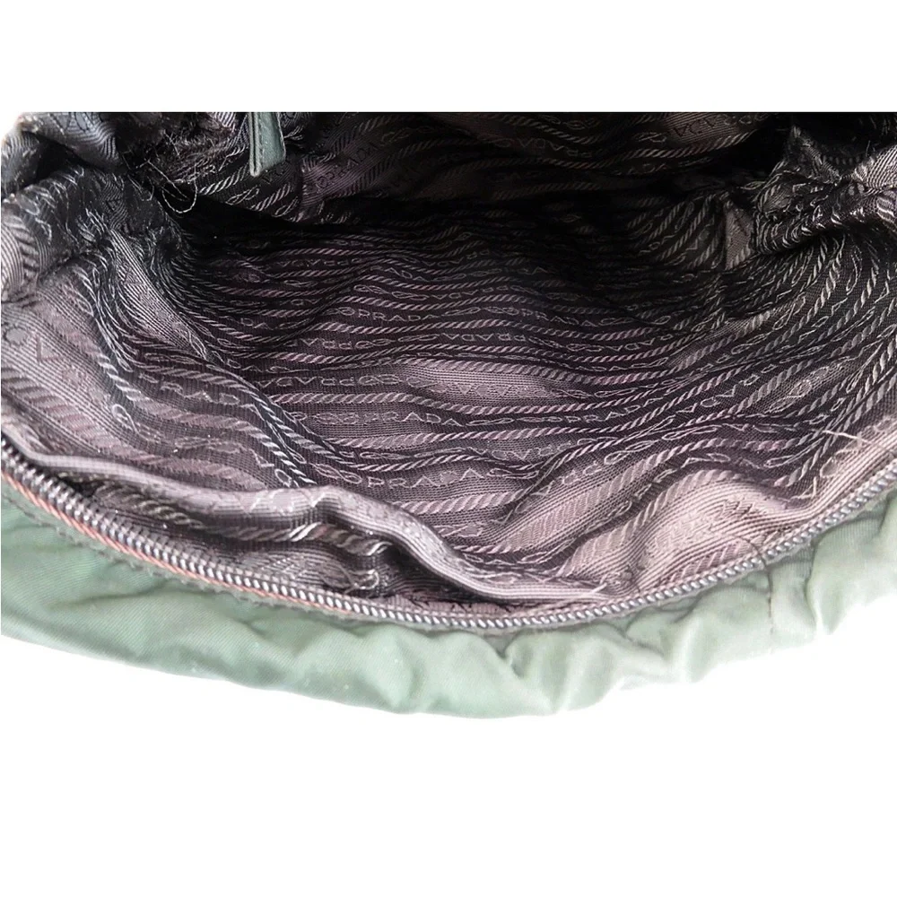 Prada Green Shoulder Bag - Picture 12 of 16